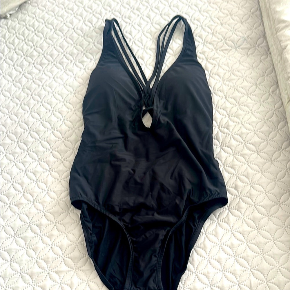 Athena Black Swimwear